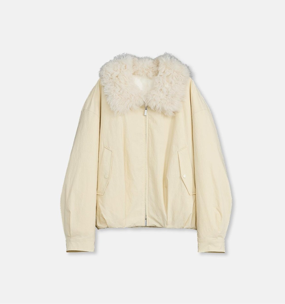 Fireladyfur Short Parka with Detachable Tuscan Fur Collar"Mariette" - parka - Firelady Fur