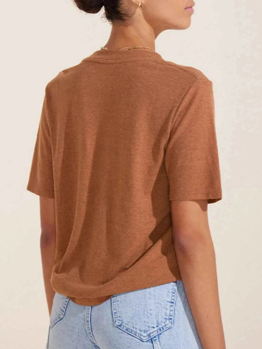 V-Neck Short Sleeve T-Shirt