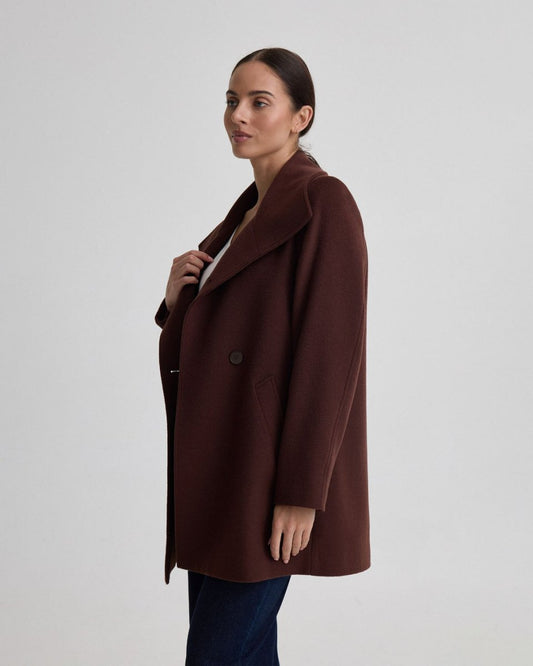 Women’s Wool Coat – Classic Winter Outerwear - n/a - NOVEMBER28