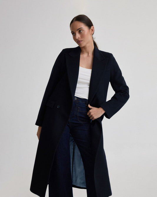 Women's Wool Coat - Timeless Classic Wool Outerwear for Winter - n/a - NOVEMBER28