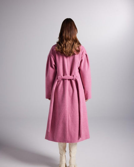 Pink Trench Coat