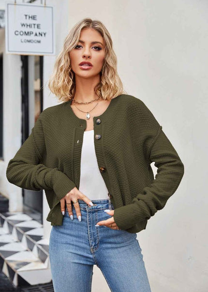 Button Down Cardigan