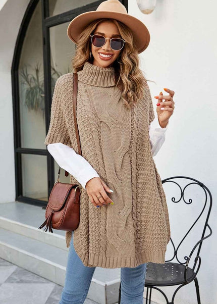 Cable-Knit Sweater