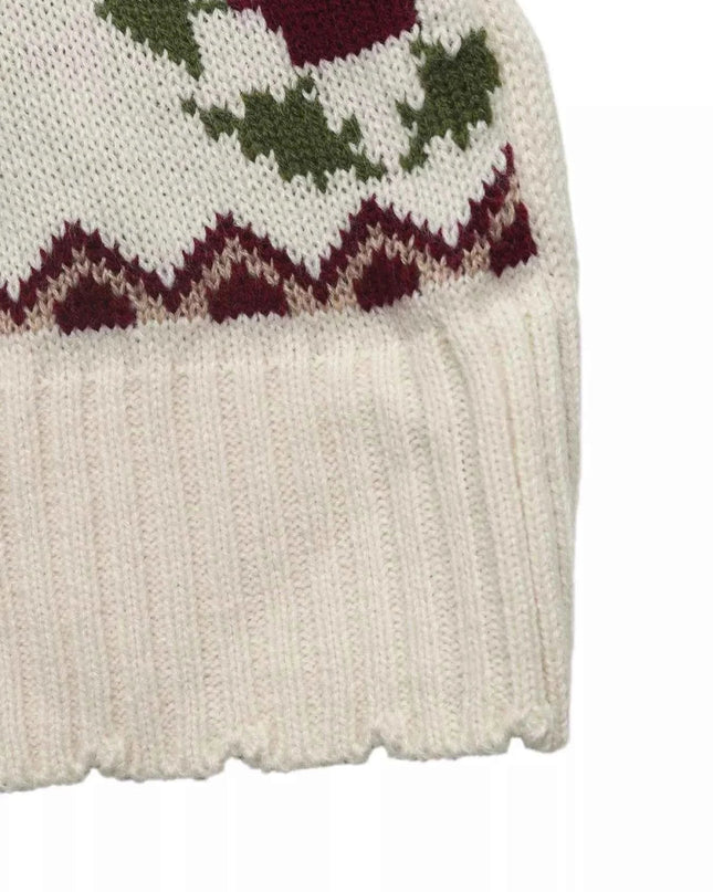 Cable Knit Turtleneck Sweater - Trendsi