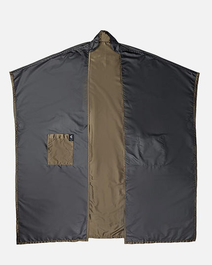 Cape Flippa - Black - Reversible Capes - Kanten