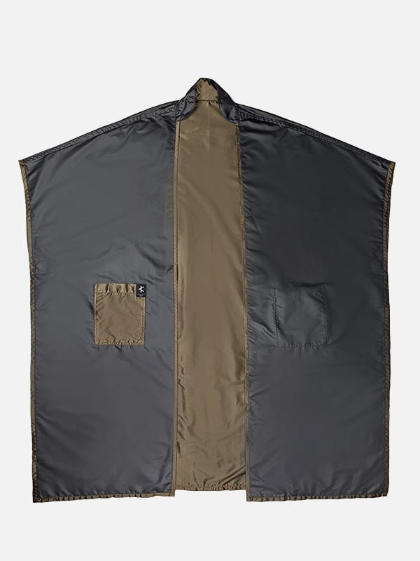 Cape Flippa - Black - Reversible Capes - Kanten