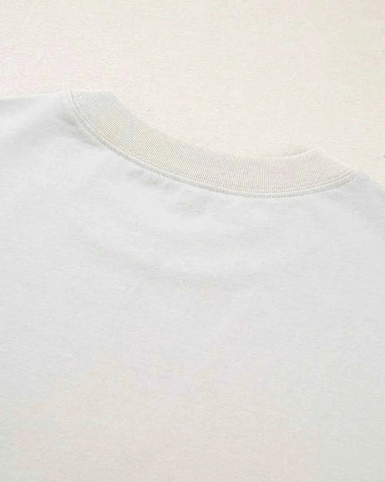 Casual Oversize Bow Drop Shoulder Tunic Casual Tee - Trendsi