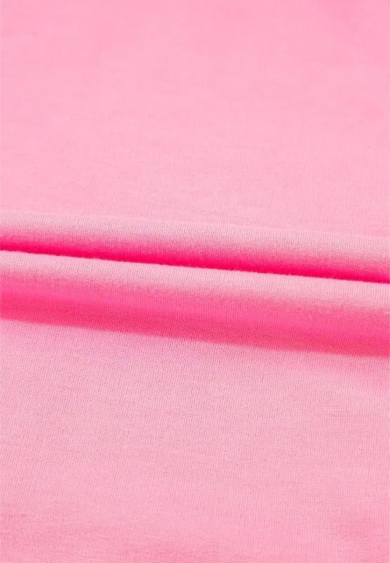 Contrast Striped Elastic Waist Active Pants - Trendsi