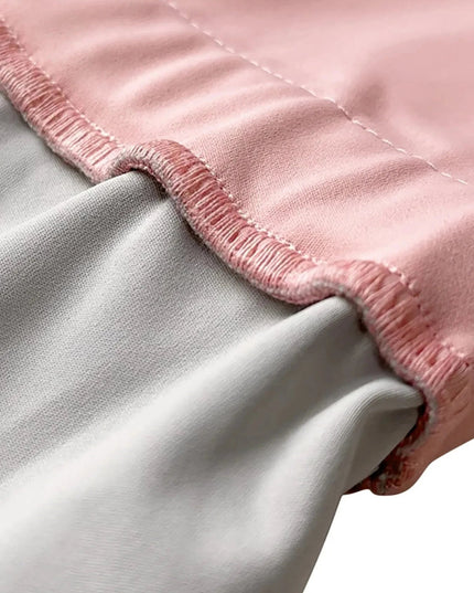 Contrast Trim Tank and Pants Active Set - Trendsi