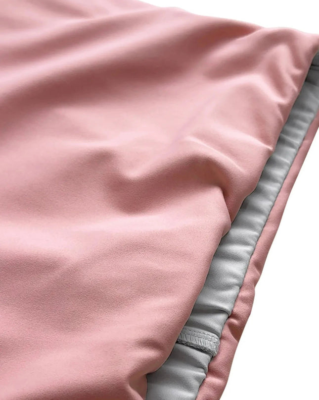 Contrast Trim Tank and Pants Active Set - Trendsi