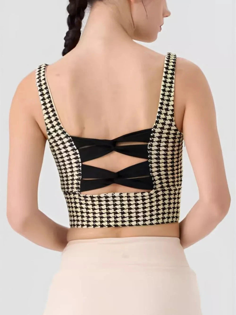 Crisscross Back Active Bra