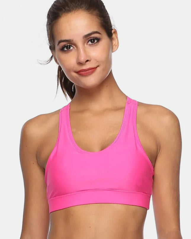 Cutout Scoop Neck Active Tank - Trendsi