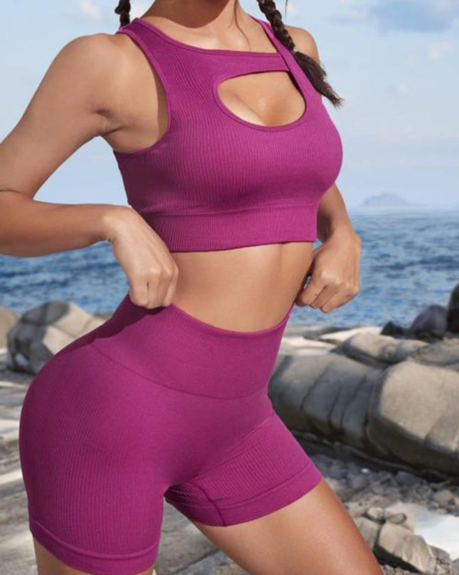 Cutout Two - Piece Sports Set - Trendsi
