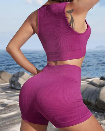 Cutout Two - Piece Sports Set - Trendsi