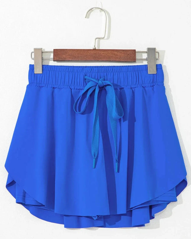 Drawstring Active Skorts - Trendsi