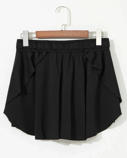 Drawstring Active Skorts - Trendsi