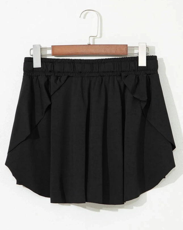 Drawstring Active Skorts - Trendsi