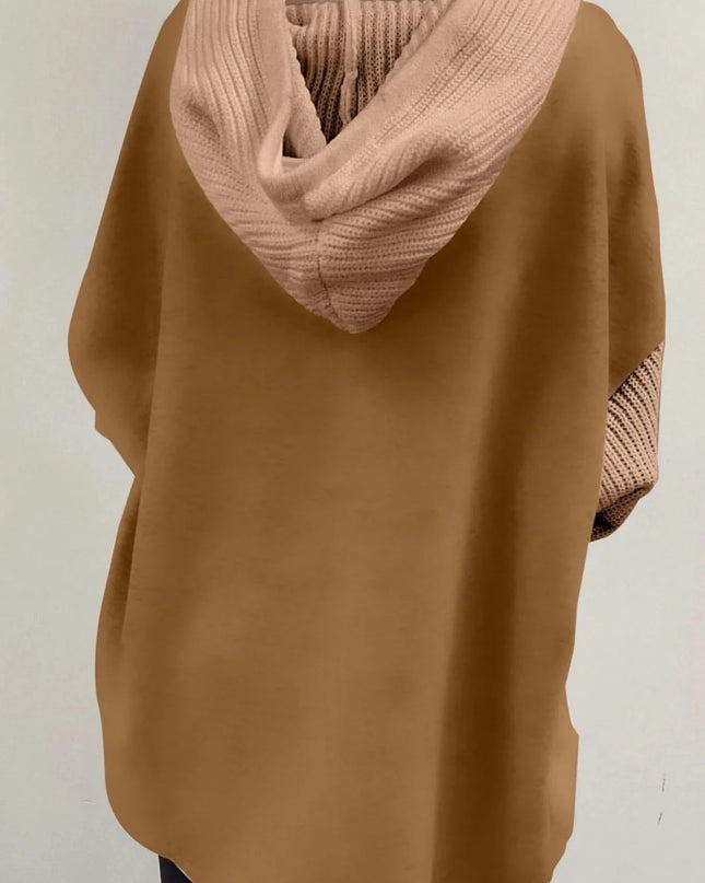 Drawstring Button Front Hoodie - Trendsi