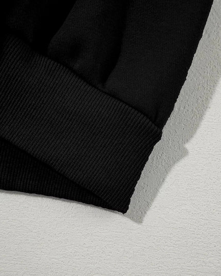 Drop Shoulder Zip Up Jacket and Drawstring Pants Active 2pcs Set - Trendsi