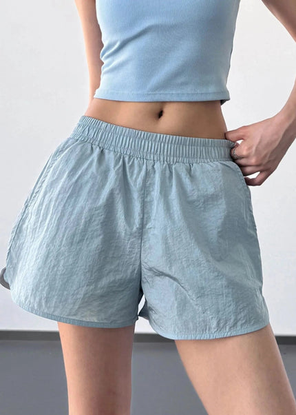 Elastic Waist Active Shorts - Trendsi