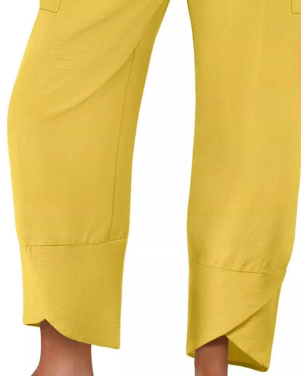 Elastic Waist Pants - Trendsi