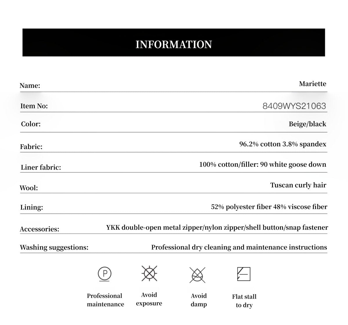 Fireladyfur Short Parka with Detachable Tuscan Fur Collar"Mariette" - parka - Firelady Fur