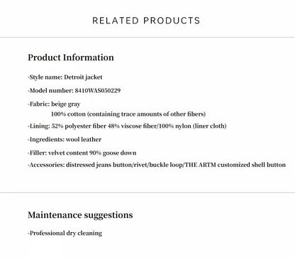 Fireladyfur Women’s Goose Down Detroit Jacket – Merino Wool Collar - Parka - Firelady Fur