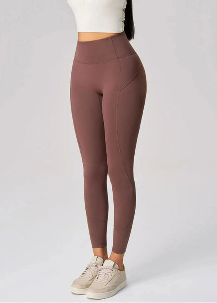 High Waist Active Leggings - Trendsi