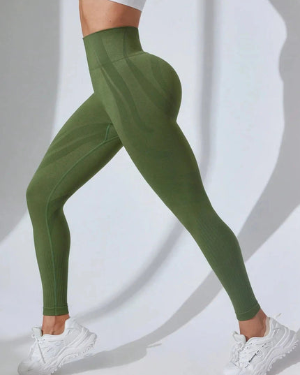 High Waist Active Leggings - Trendsi