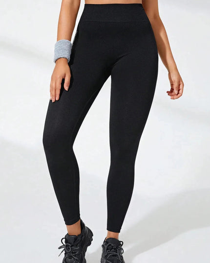 High Waist Active Leggings - Trendsi