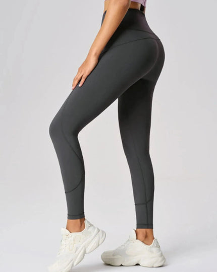 High Waist Active Leggings - Trendsi
