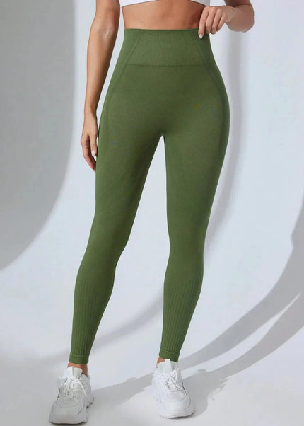 High Waist Active Leggings - Trendsi