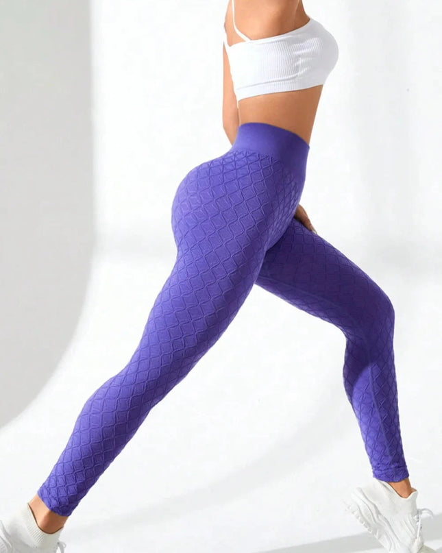High Waist Active Leggings - Trendsi