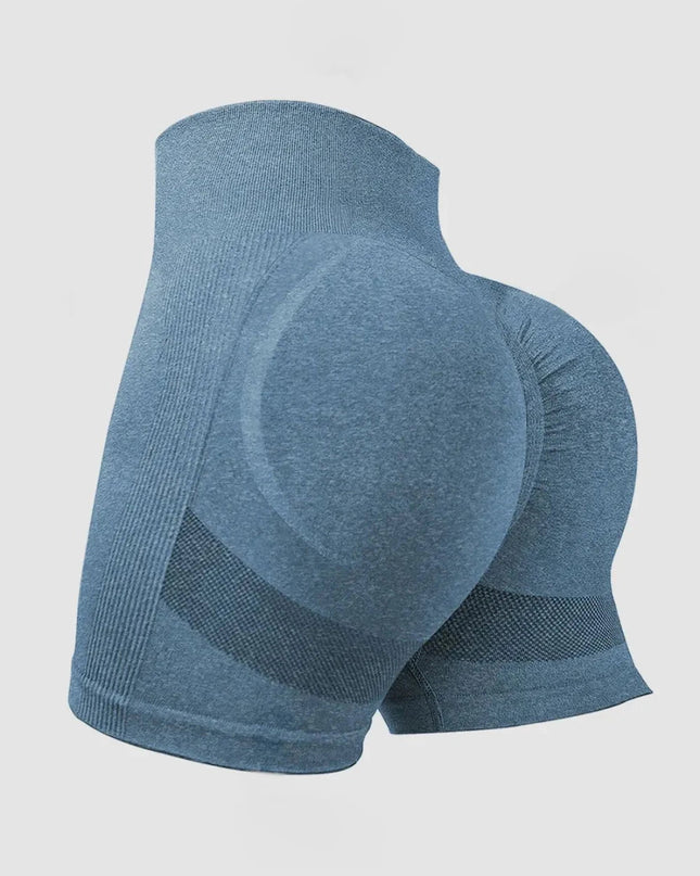 High Waist Active Shorts - Trendsi