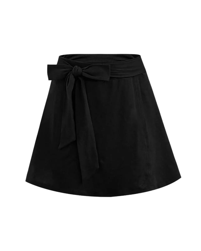 High Waist Active Skirt with Lining - Trendsi