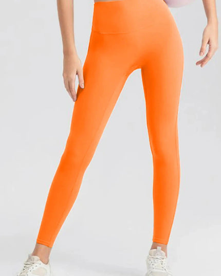 High Waist Skinny Active Pants - Trendsi