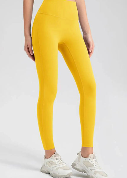 High Waist Skinny Active Pants - Trendsi