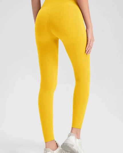 High Waist Skinny Active Pants - Trendsi