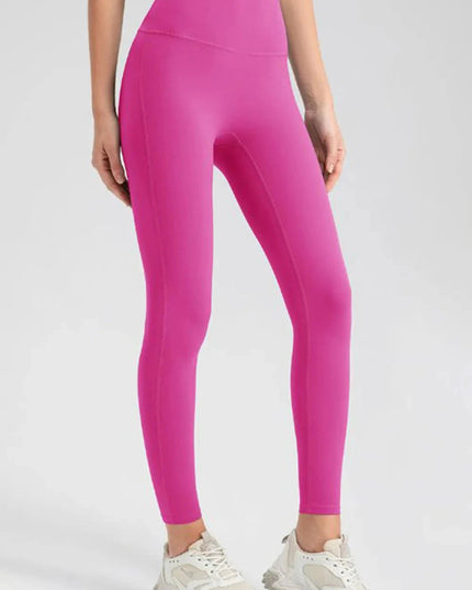 High Waist Skinny Active Pants - Trendsi