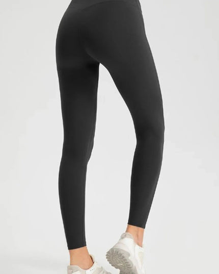 High Waist Skinny Active Pants - Trendsi