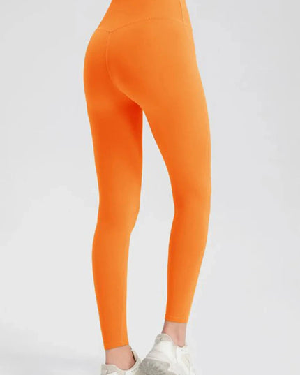 High Waist Skinny Active Pants - Trendsi