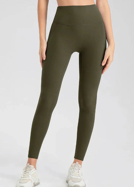 High Waist Skinny Active Pants - Trendsi