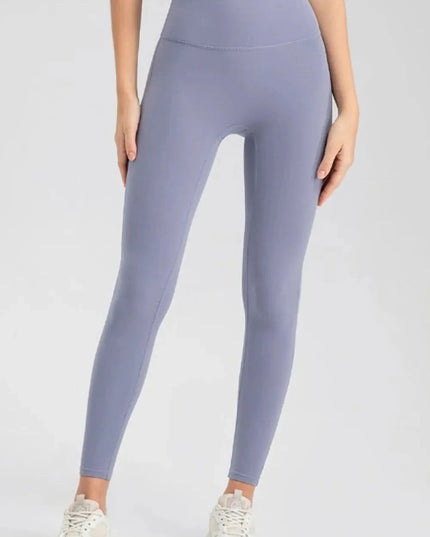 High Waist Skinny Active Pants - Trendsi