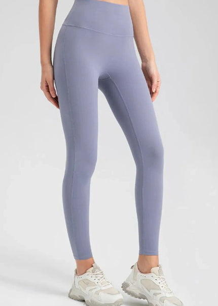 High Waist Skinny Active Pants - Trendsi