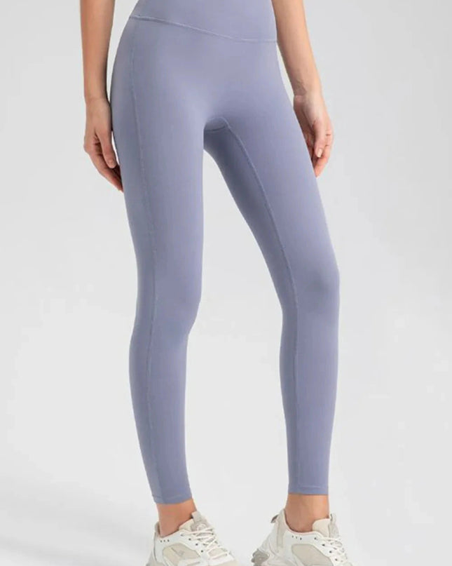 High Waist Skinny Active Pants - Trendsi