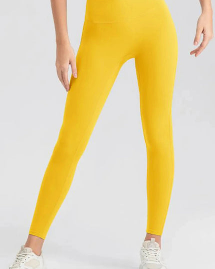 High Waist Skinny Active Pants - Trendsi