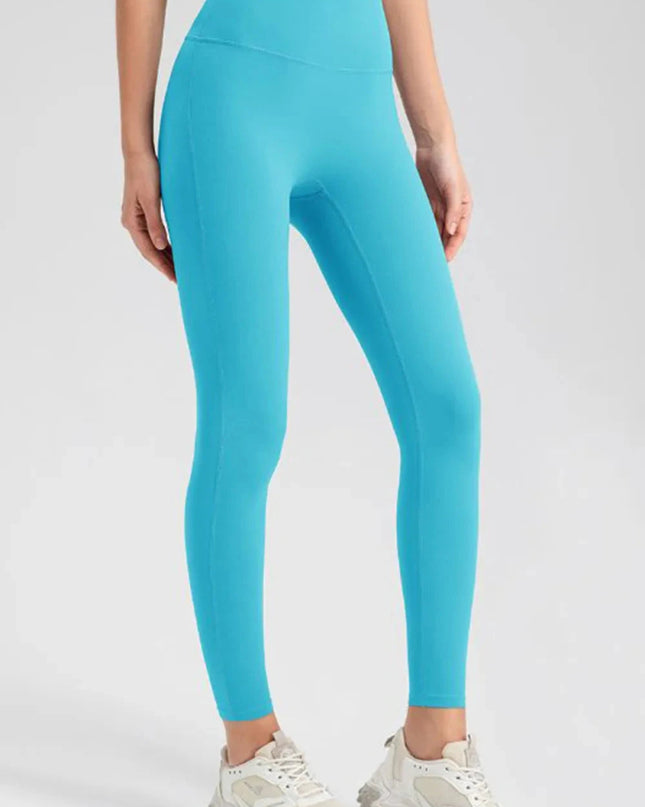 High Waist Skinny Active Pants - Trendsi