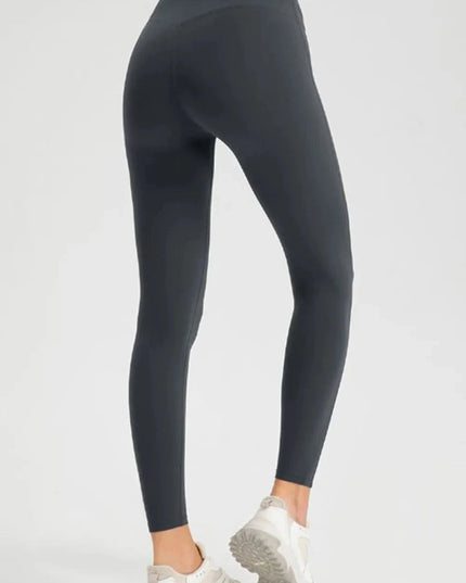 High Waist Skinny Active Pants - Trendsi