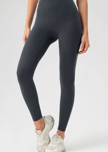 High Waist Skinny Active Pants - Trendsi