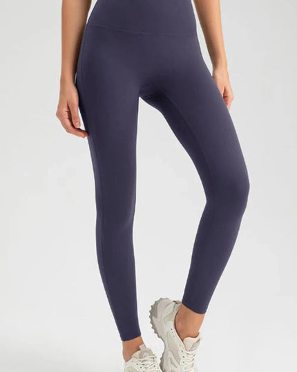 High Waist Skinny Active Pants - Trendsi